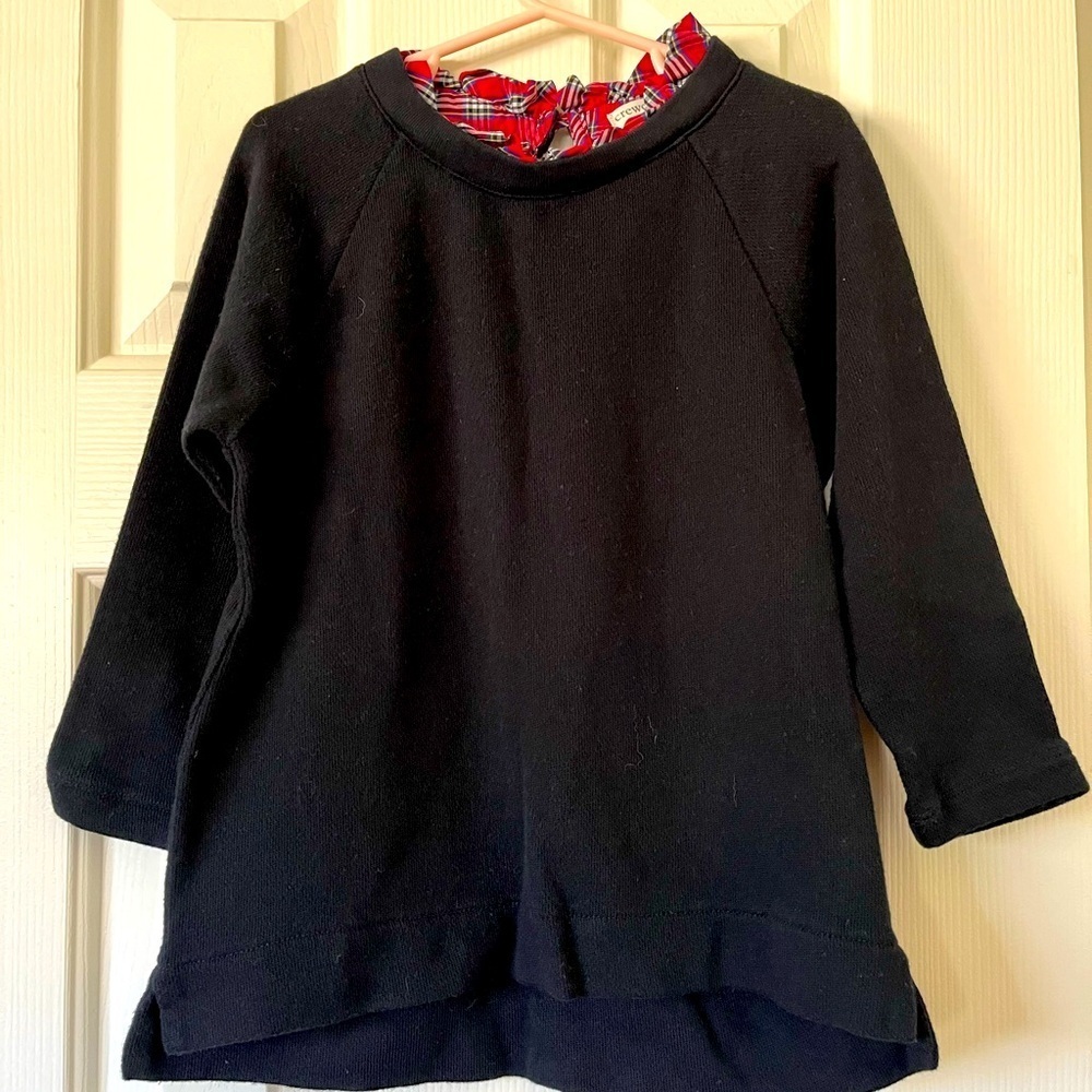 J Crew crewcuts holiday sweatshirt size 6-7